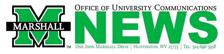 Marshall Office of University Communications News.  One Marshall Drive, Huntington, WV 25755. Telephone: 304-696-3958